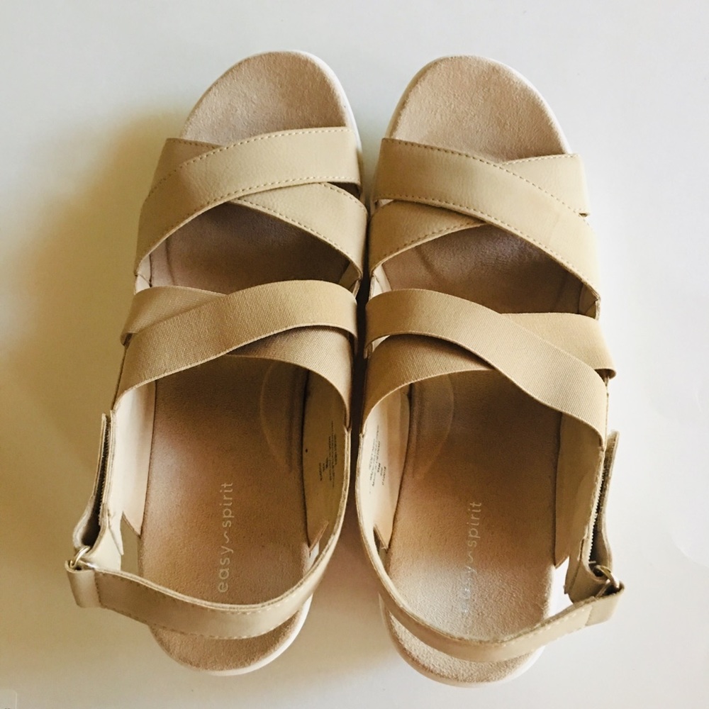 Easy Spirit Sedey Nee3 Sandal Tan Size 10M NWOT